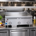 Thumbnail image #3 for Vulcan VCCG60-IS Heavy Duty Countertop Gas Griddle with IRX Infrared Burners, 60-Inch x 24-Inch