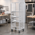 Thumbnail image #2 for Channel Manufacturing Standard Heavy-Duty Mobile Aluminum Side-Load Bun Pan Rack, 30-Pan Capacity