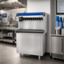 Thumbnail image #2 for Vision VU300B8RL Single-Sided Ice/Beverage Dispenser with 8-Valve Drink Rail