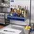 Thumbnail image #2 for Advance Tabco Prestige Supreme 36 Inch Double Tier Stainless Steel Speed Rail, 18 Bottle Capacity