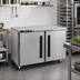 Thumbnail image #2 for Traulsen Centerline Compact 48-Inch Two-Section Undercounter Freezer with Field-Reversible Solid Doors