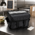 Thumbnail image #2 for Deluxe Ventilated Sandwich Delivery Bag, 15 x 9 x 12 Inches, Black Nylon