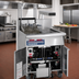 Thumbnail image #2 for Imperial Open Pot Gas Floor Fryer with Built-In Filter System, 50 lb Capacity, Electronic Thermostat