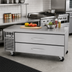 Thumbnail image #2 for Turbo Air PRO Series One-Section 60-Inch Flat Top Refrigerated Chef Base with 2 Drawers