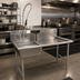 Thumbnail image #2 for BK Resources 26-Inch Left-to-Right Straight Dish Table Kit with Pre-Rinse Assembly