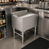 Thumbnail image #2 for John Boos Slim-Line 24-Inch Stainless Steel Underbar Ice Bin/Cocktail Unit with 7-Circuit Cold Plate