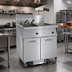 Thumbnail image #2 for Imperial Electric Floor Model Fryer with Built-In Filter System and Immersed Elements, 50 lb. Capacity