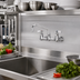 Thumbnail image #2 for Krowne Royal Series Backsplash-Mounted Commercial Faucet with 8-Inch Centers and 6-Inch Swing Spout