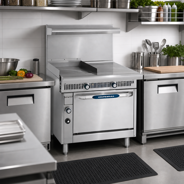 Product image #2 for Imperial Spec Series Heavy Duty 36-Inch Gas Countertop Modular Griddle Range