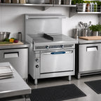 Thumbnail image #2 for Imperial (Middleby) Spec Series IHR-G18-1HT-M Heavy-Duty 36-Inch Gas Countertop Modular Griddle Range, Manual Controls, 80,000 BTU