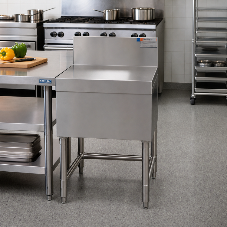 Product image #2 for Spec-Bar 24-Inch Wide x 19-Inch Deep Stainless Steel Filler Board