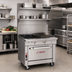 Thumbnail image #2 for Southbend Platinum 32-Inch Modular Heavy Duty Gas Range with 2 Open Burners and 16-Inch Griddle