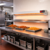 Thumbnail image #2 for Nemco 60-Inch Dual Lighted Infrared Strip Heater, 208V