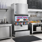 Thumbnail image #3 for Hoshizaki KMD-505MWJ Modular Crescent Cube Ice Maker, Water-Cooled, 30-Inch Wide