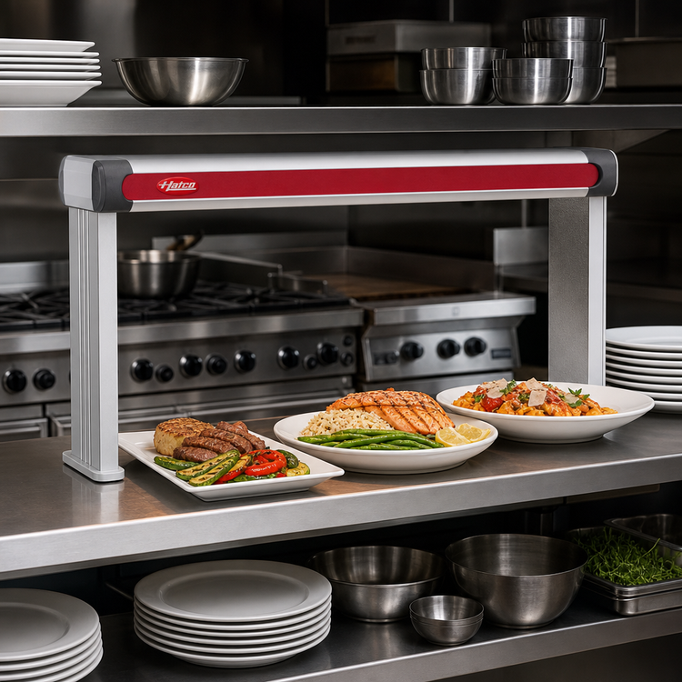 Product image #2 for Hatco Glo-Ray Designer Infrared Strip Heater, 33-1/2 Inch Wide, Single Rod, Unlighted, Aluminum, 450 Watts