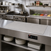 Thumbnail image #2 for Hatco Simulated Stone Built-In Flush Top Hot/Cold Shelf, 24 Inch, Remote Refrigeration