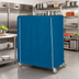 Thumbnail image #2 for Mariner Blue Waterproof Vinyl-Nylon Queen Mary & Banquet Cart Cover, 72 x 24 x 54 Inches