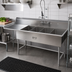Thumbnail image #2 for John Boos Pro-Bowl 4-Compartment Stainless Steel Sink with 24-Inch Left Drainboard