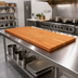 Thumbnail image #2 for Boos Block 60 Inch x 25 Inch American Cherry Edge Grain Kitchen Countertop, 1-1/2 Inch Thick, Penetrating Oil Finish