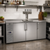 Thumbnail image #2 for Krowne DB84 84-Inch Three-Section Self-Contained Direct Draw Draft Beer Cooler