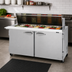 Thumbnail image #2 for Turbo Air PRO Series 60-Inch Mega Top Sandwich/Salad Prep Table, 2 Section, 24-Pan, Self-Contained Rear-Mount