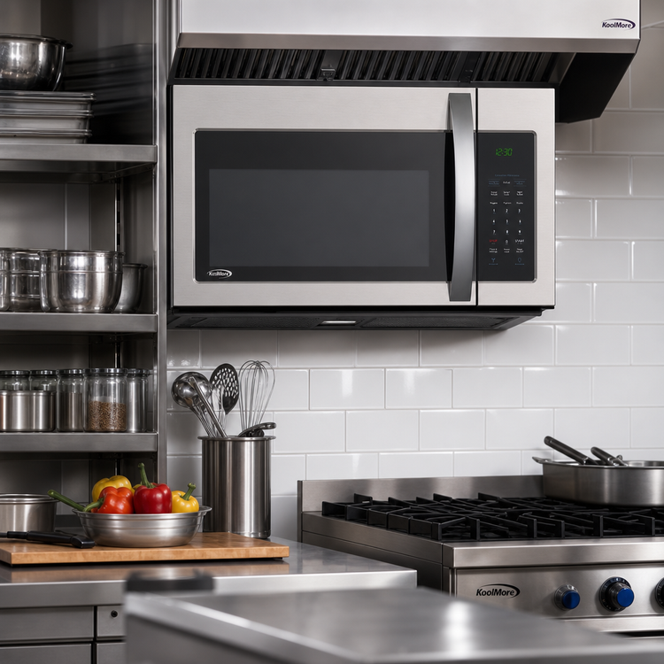 Product image #3 for KoolMore Over-The-Range Convection Microwave Oven with 300 CFM Ventilation
