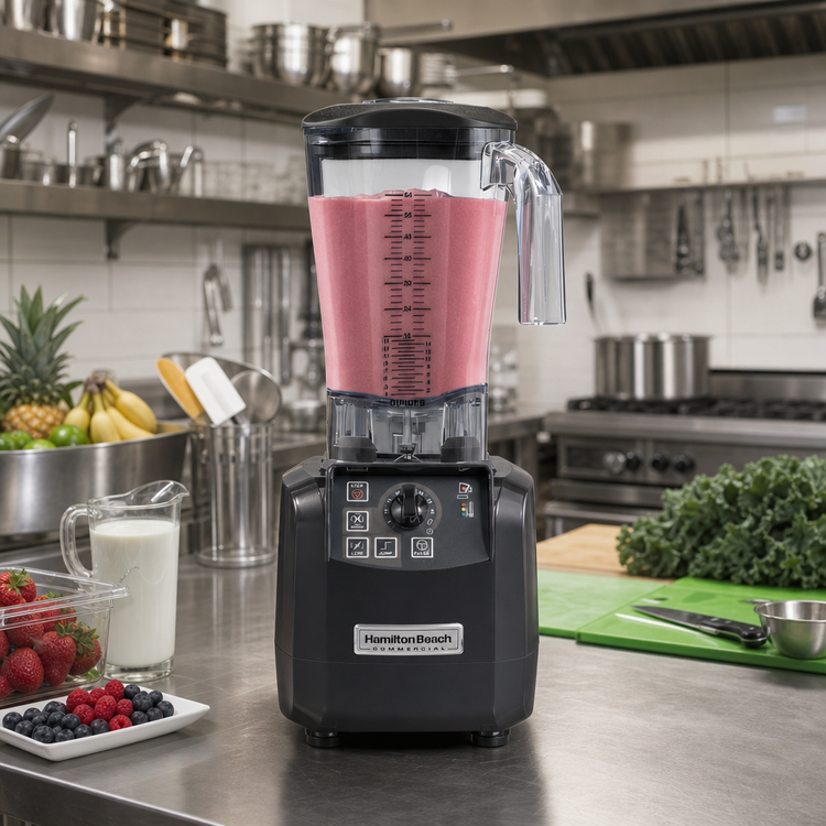 Product image #2 for Hamilton Beach Commercial Tempest 64 oz. High-Performance Blender, 3 Peak HP, 120V