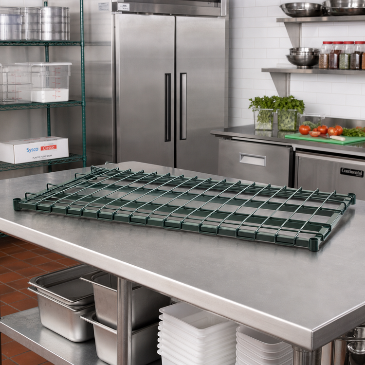Product image #2 for Super Erecta 60"W x 24"D Metroseal 3 Wire Dunnage Shelf with Lift-Off Deck