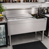 Thumbnail image #2 for Glastender CBB-42R-CP10 Underbar Combo Ice Bin/Cocktail Unit, 42 Inch x 24 Inch, Right Bottle Well, 10-Circuit Cold Plate