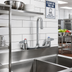 Thumbnail image #2 for equip 8-Inch Wall-Mount Mixing Faucet with 3-Inch Swing Nozzle, Low Lead