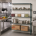 Thumbnail image #2 for Metro Super Erecta 4-Shelf Add-On Wire Shelving Unit, 72W x 24D x 63H, Metroseal 3 Epoxy Finish