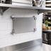 Thumbnail image #2 for Eagle Group 14-Inch Double Knob Stainless Steel Foot Bracket for Cantilevered Shelving Systems