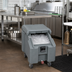 Thumbnail image #3 for Cambro SlidingLid Mobile Slant Top Ice Caddy, 100 lb. Capacity, Granite Gray