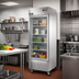 Thumbnail image #2 for Arctic Air AGR23 One-Section Glass Door Reach-In Refrigerator, 23 Cu. Ft., Bottom-Mount, Stainless Steel