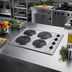 Thumbnail image #2 for 24-Inch 4-Burner Electric Built-In Cooktop with Sealed Cast Iron Elements