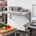 Thumbnail image #3 for New Age Adjust-A-Shelf Solid Brute Series Commercial Aluminum Shelf, 42 x 24 Inches, 800 lb. Capacity