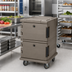 Thumbnail image #3 for Cambro Ultra Camcart Double-Compartment Front-Loading Insulated Food Pan Carrier