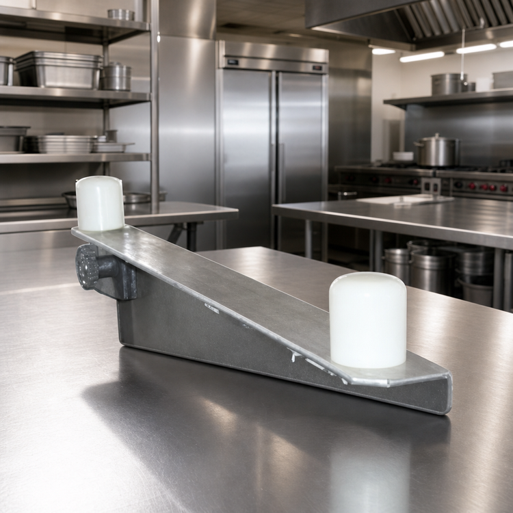 Product image #2 for Eagle Group 24-Inch Double Knob Aluminum Shelf Bracket for Cantilevered Shelving