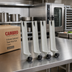 Thumbnail image #2 for Cambro S-Series CamLever Tower Only Pack, 4 Towers, Speckled Gray