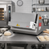 Thumbnail image #2 for BakeMax BMHA05 Countertop Single Pass Dough Sheeter with 12-Inch Roller