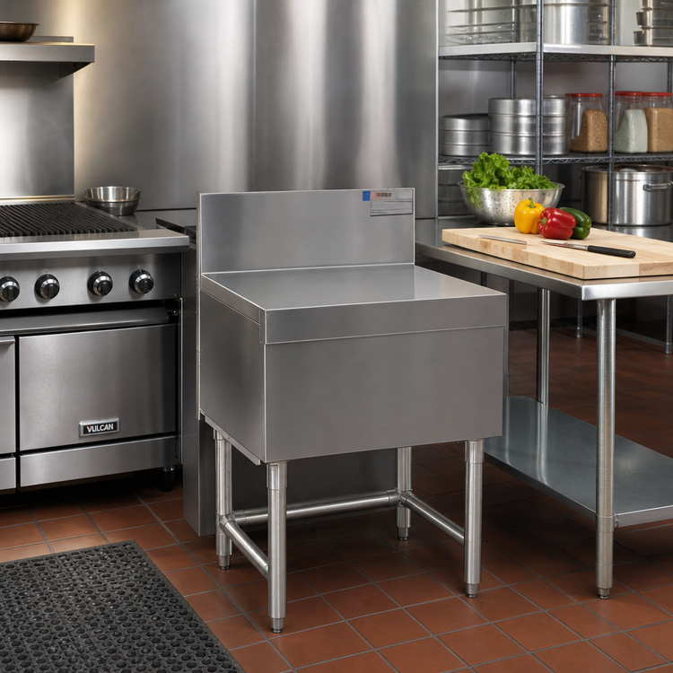 Product image #2 for Eagle Group Spec-Bar 30-Inch Wide x 24-Inch Deep Stainless Steel Filler Board