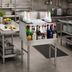 Thumbnail image #2 for Advance Tabco Prestige 30-Inch Stainless Steel Ice Chest, 121 lb Capacity, Without Cold Plate