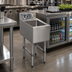 Thumbnail image #2 for Advance Tabco Underbar Basics™ Freestanding Stainless Steel Underbar Hand Sink with Faucet and Backsplash