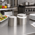 Thumbnail image #2 for Oval Stainless Steel Salt & Pepper Shaker Set, 4 oz.