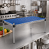 Thumbnail image #2 for QuadPlus 48-Inch x 18-Inch Solid Blue Polymer Shelf Mat with Wire Quad-Adjust Frame