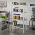 Thumbnail image #2 for Channel Adjustable Shelving Uprights, 72-Inch Aluminum, Set of 4