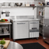 Thumbnail image #2 for Continental Refrigerator FA43NBS 43-Inch 1-Section Worktop Freezer with 6-Inch Backsplash