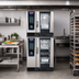 Thumbnail image #2 for RATIONAL iCombi Pro Combi-Duo Double Stack Electric Combi Oven, 6-Half Size on 10-Half Size, 208/240V 3-Phase