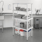 Thumbnail image #2 for Channel Manufacturing BA2460 Aluminum T-Bar Adjustable Shelf, 60"W x 24"D