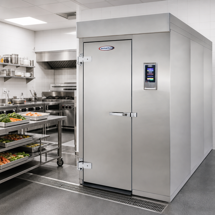 Product image #2 for HURRiCHiLL Modular Roll-In Blast Chiller/Shock Freezer, 3-Trolley, Remote Refrigeration